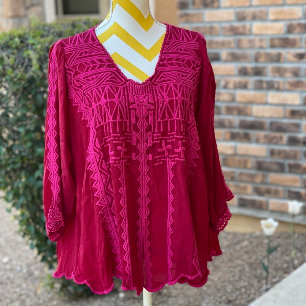 Johnny Was Blouse Size L